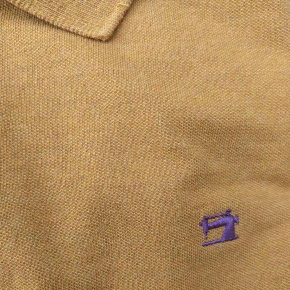 Unique Scotch and Soda Mustard Color Polo size XL - Picture 3 of 8